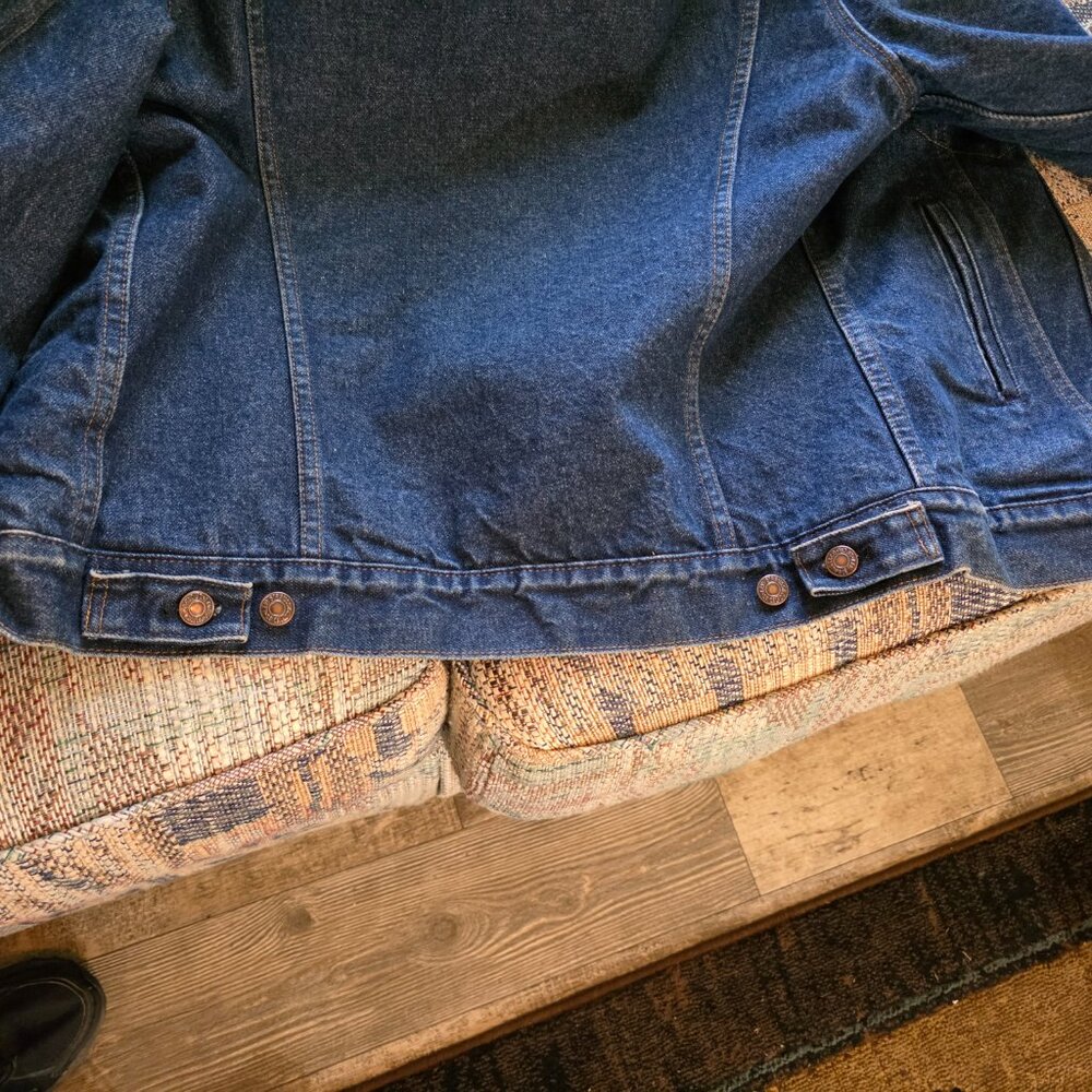 Levi's blanket lined denim jacket men's - Picture 2 of 5
